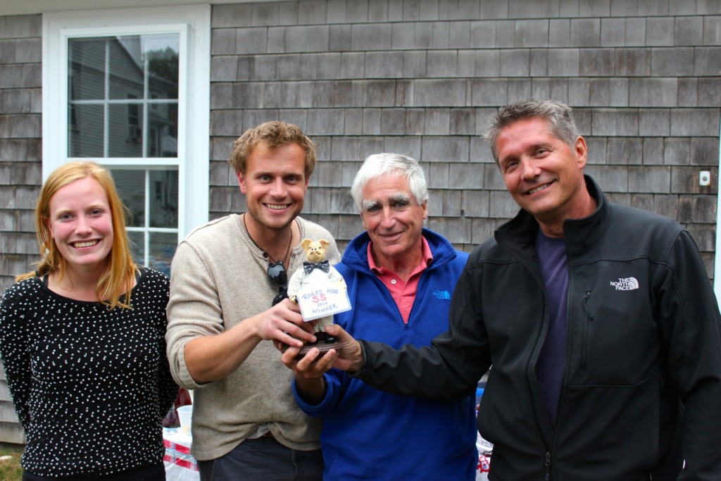 Carter Awards Mr. Hog To Skipper And Crew Of Bramisole